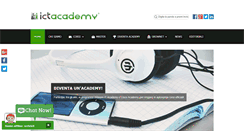 Desktop Screenshot of ict-academy.it