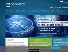 Tablet Screenshot of ict-academy.eu